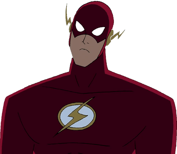 The Flash uit de tekenfilm