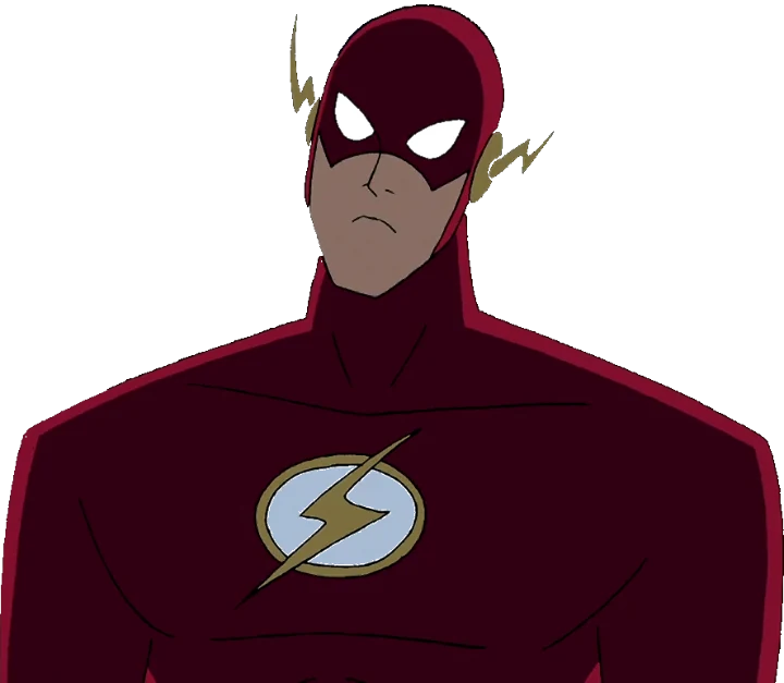 The Flash uit de tekenfilm